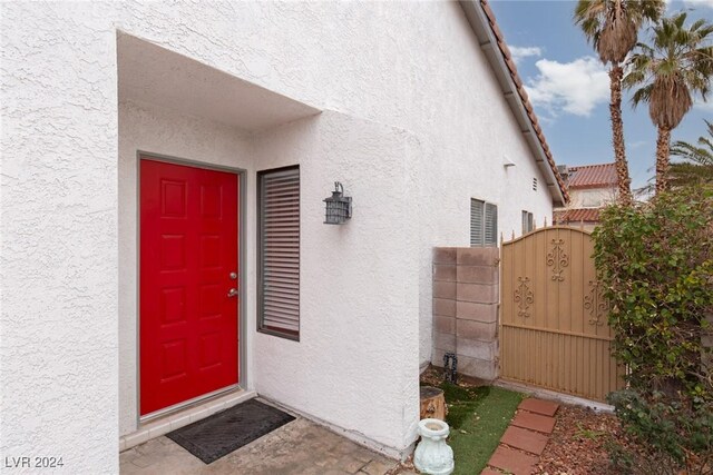 view of property entrance