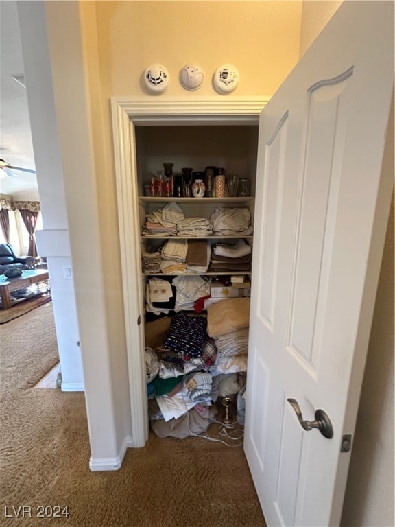 view of closet