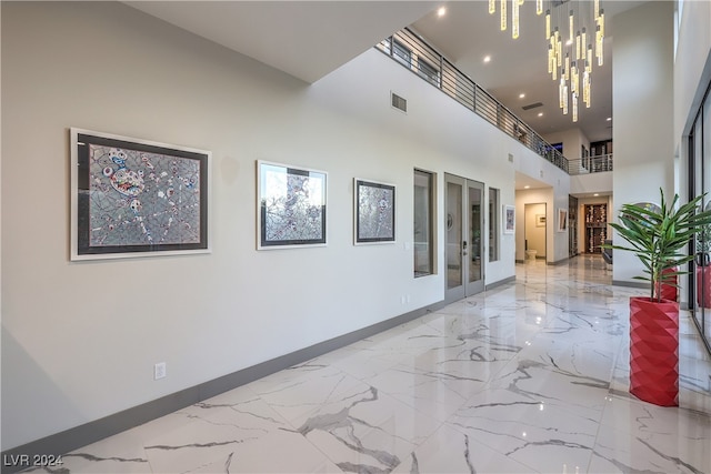 view of community lobby