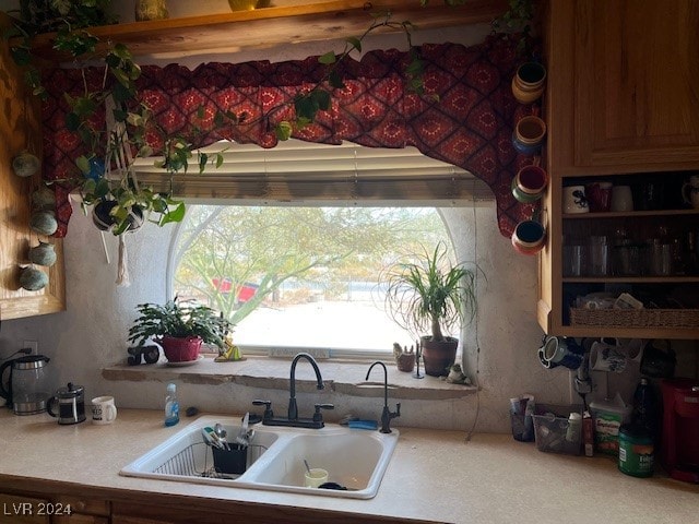 kitchen with sink