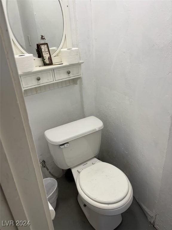 bathroom with toilet