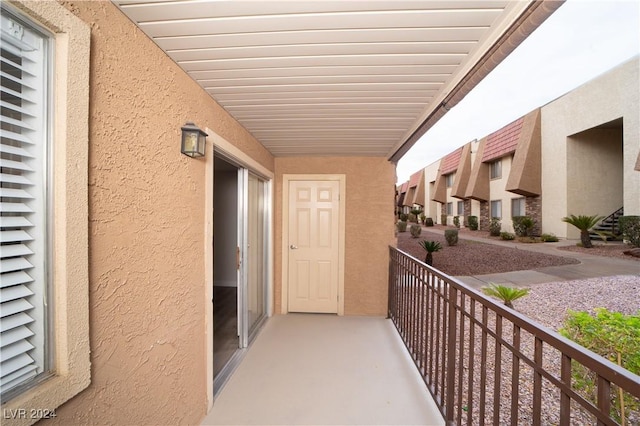 5260 River Glen Dr Unit 261, Las Vegas, NV 89103 - balcony with a residential view