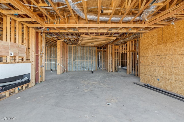 miscellaneous room featuring concrete floors