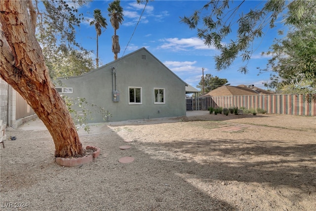 view of rear view of house