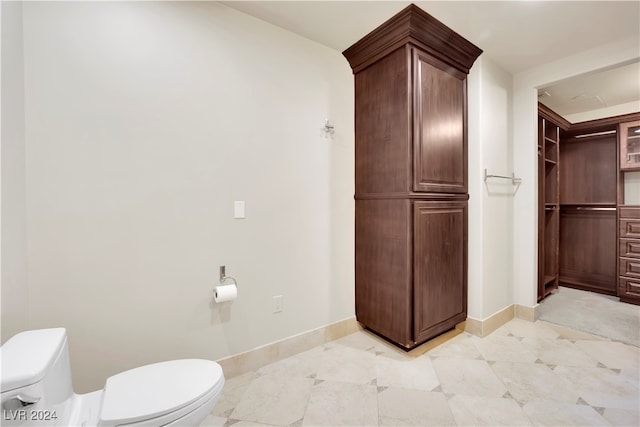 bathroom with toilet