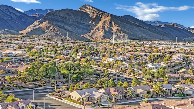 view of mountain feature