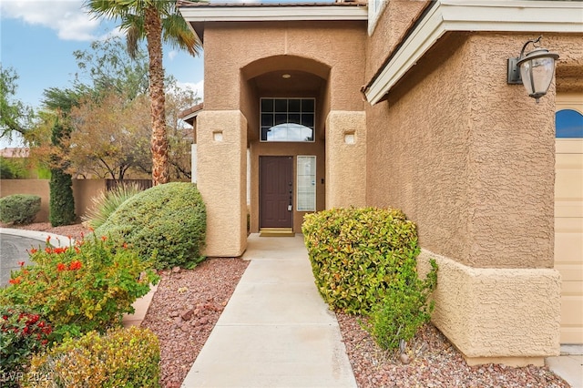 view of property entrance