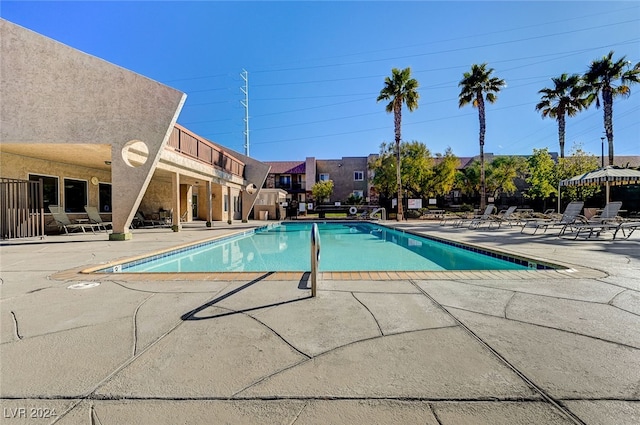 community pool featuring a patio