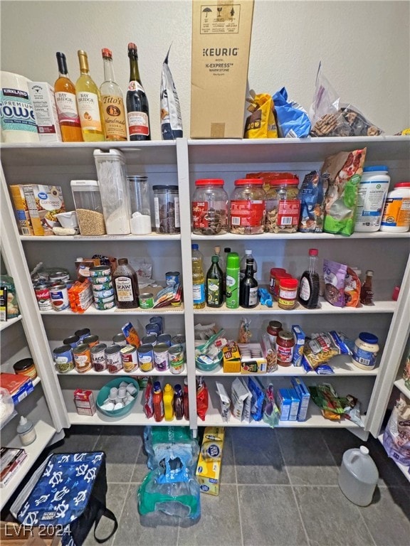 view of pantry