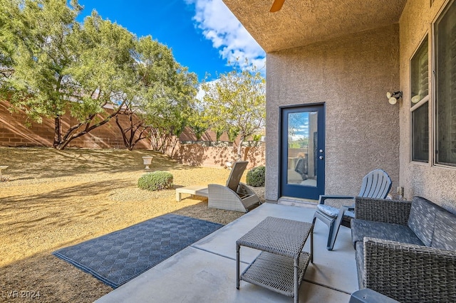 view of patio