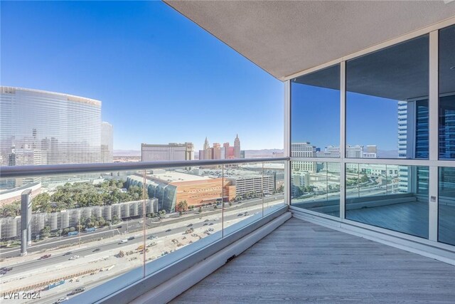 4575 Dean Martin Dr Unit 2211, Las Vegas, NV 89103 - balcony with a skyline view