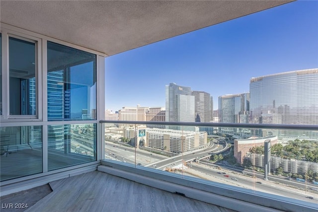 4575 Dean Martin Dr Unit 2211, Las Vegas, NV 89103 - balcony featuring a view of city