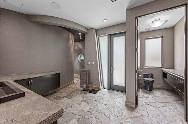 bathroom with toilet