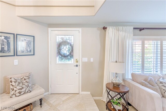 1819 Wild Indigo Ct, Las Vegas, NV 89123 - entryway featuring baseboards