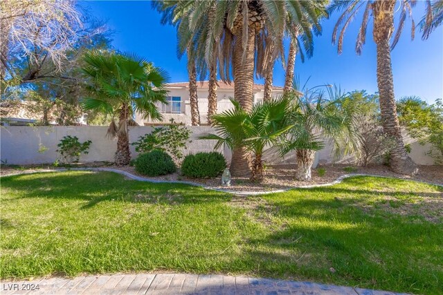 1819 Wild Indigo Ct, Las Vegas, NV 89123 - view of yard