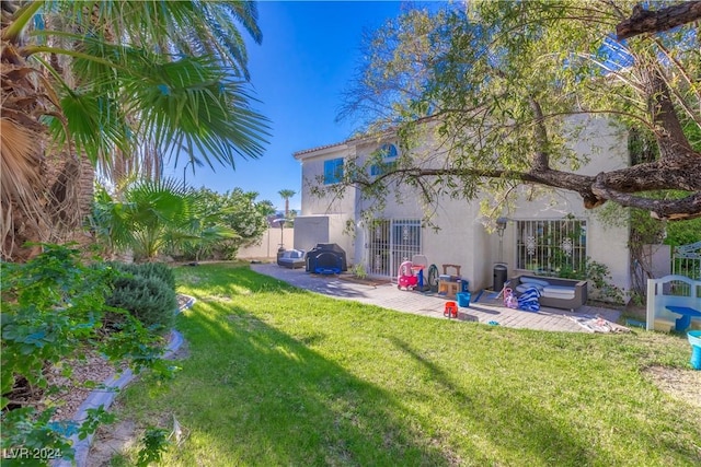1819 Wild Indigo Ct, Las Vegas, NV 89123 - view of yard with a patio