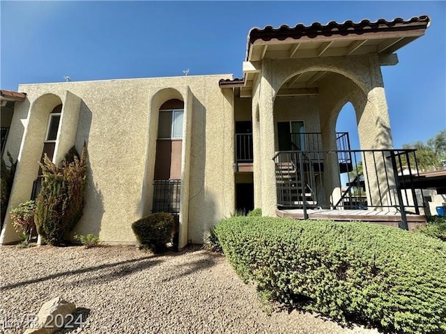 view of rear view of house