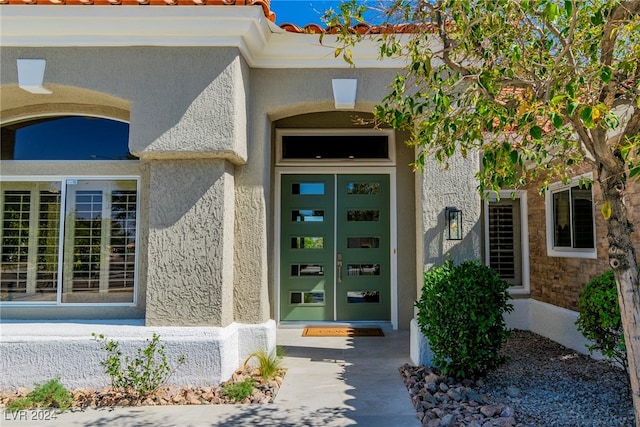 view of property entrance