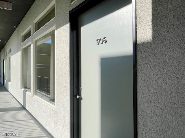 2715 W Pebble Rd Unit 505, Las Vegas, NV 89123 - doorway to property featuring stucco siding
