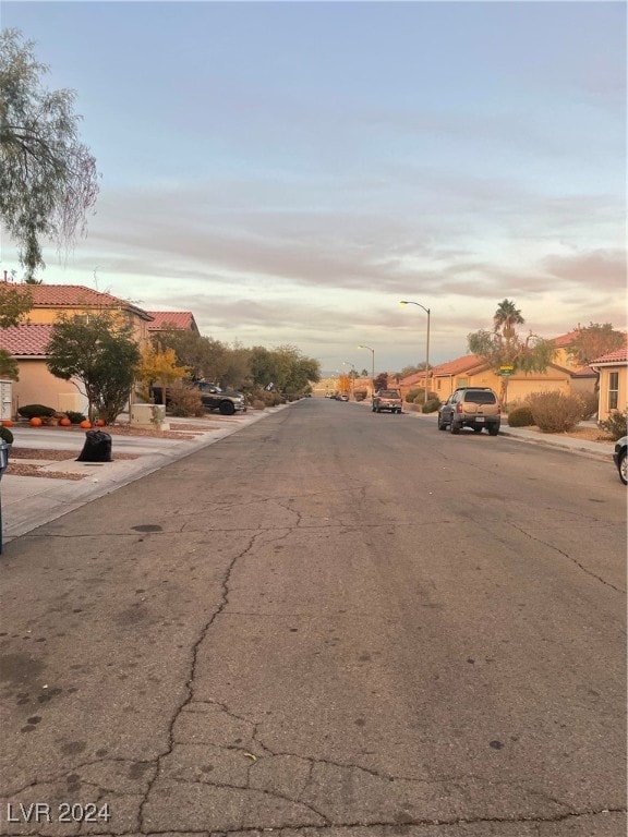 view of road