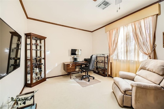 373 Via Sonador, Henderson, NV 89012 - office featuring ceiling fan and carpet