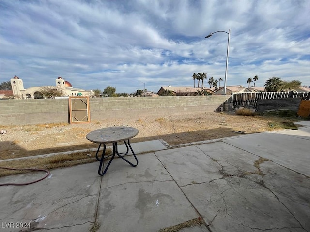 view of patio