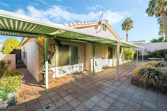 view of patio