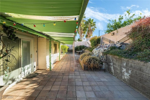 view of patio / terrace