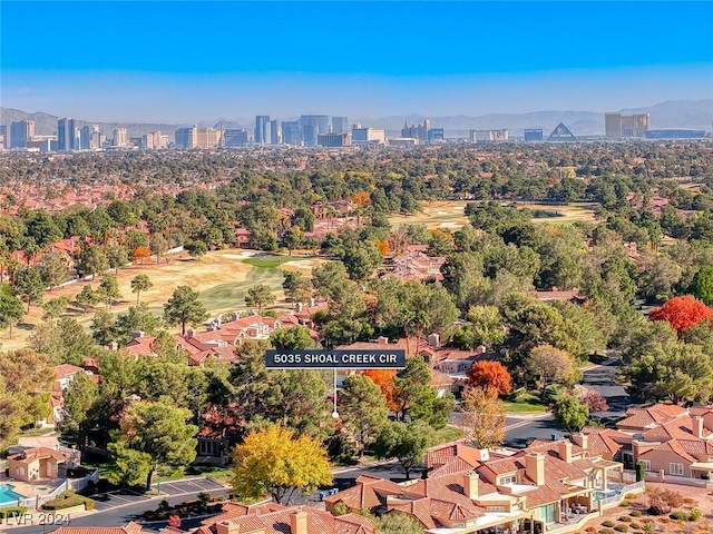 5035 Shoal Creek Cir, Las Vegas, NV 89113 - drone / aerial view of city skyline