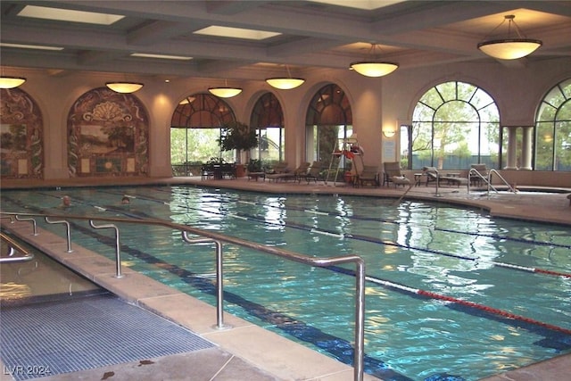 view of pool