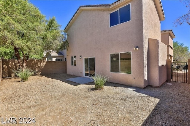 view of rear view of property