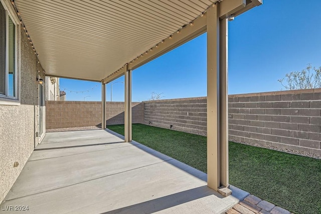 view of patio