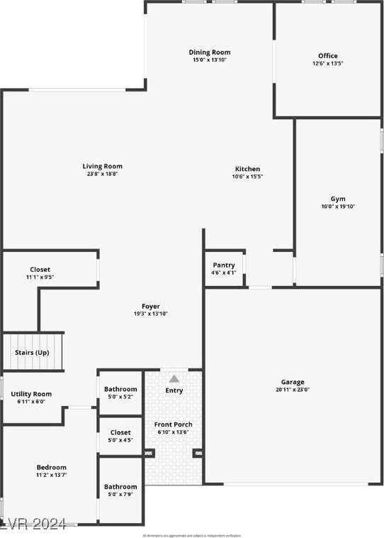 view of layout