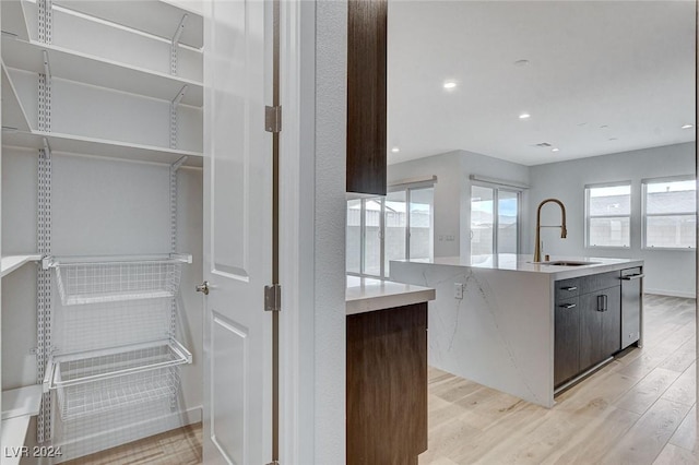 pantry featuring a sink