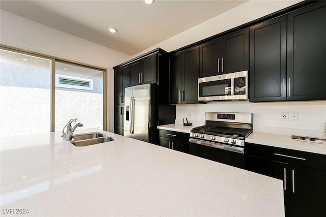 kitchen featuring sink and stainless steel appliances