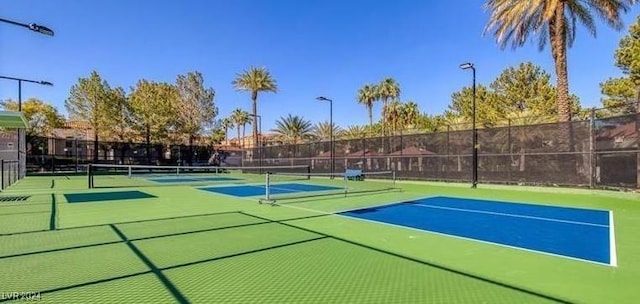 view of sport court