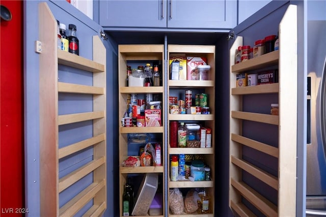 view of pantry