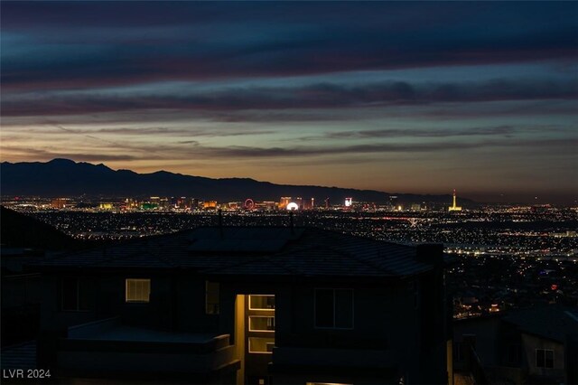 view of city with a mountain view