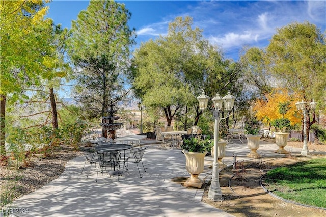 view of patio