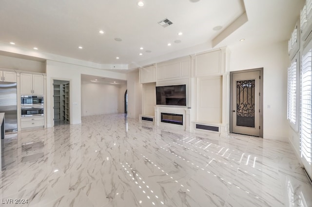 view of unfurnished living room