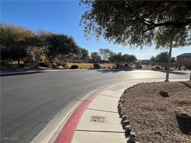 view of road