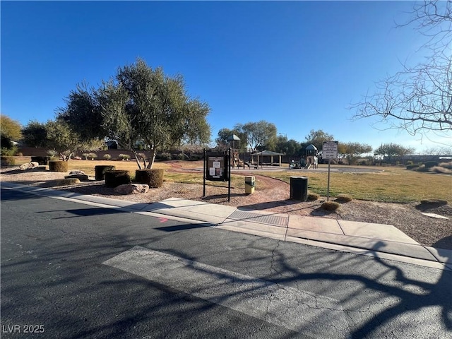 view of road