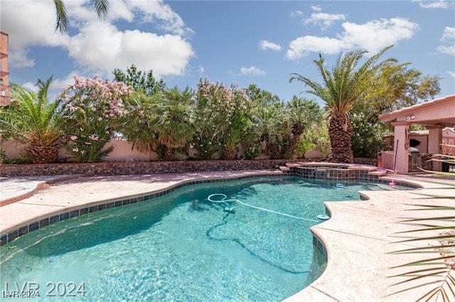 view of swimming pool