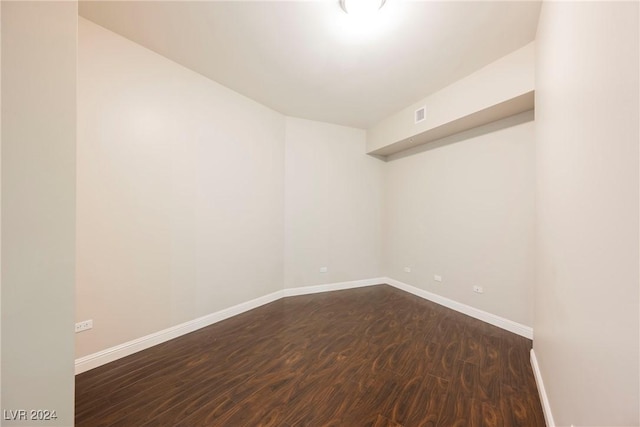 200 W Sahara Ave Unit 1510, Las Vegas, NV 89102 - spare room with dark wood finished floors and baseboards
