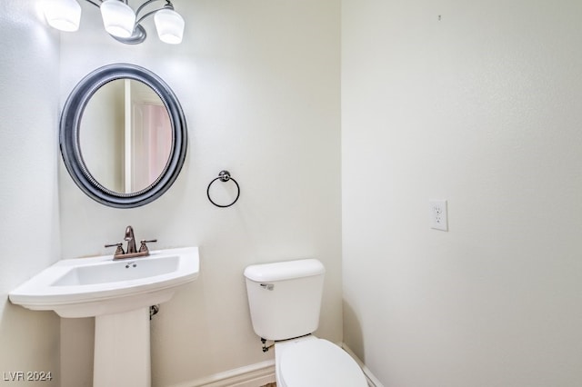 bathroom with toilet