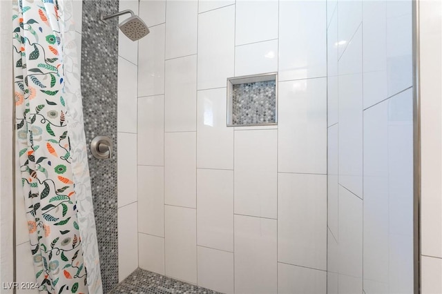 bathroom with walk in shower