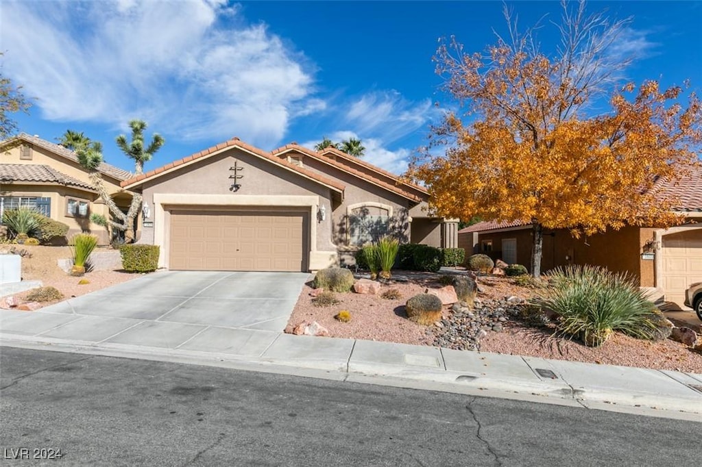 ranch-style house with a garage