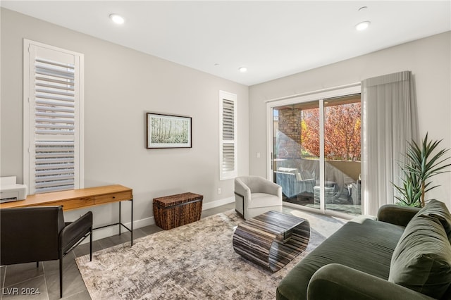 view of living room