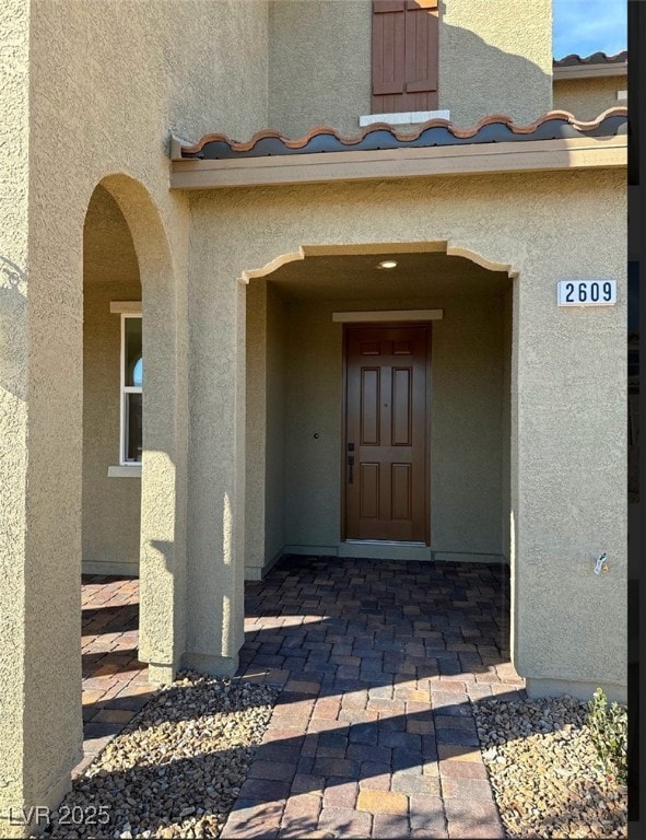 view of property entrance