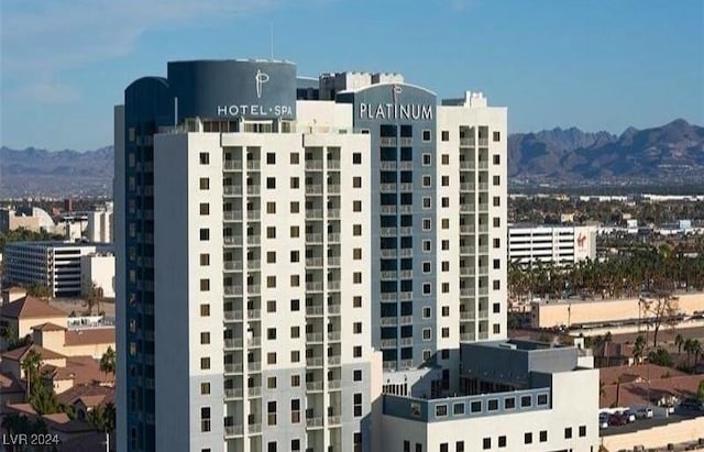 view of property featuring a mountain view